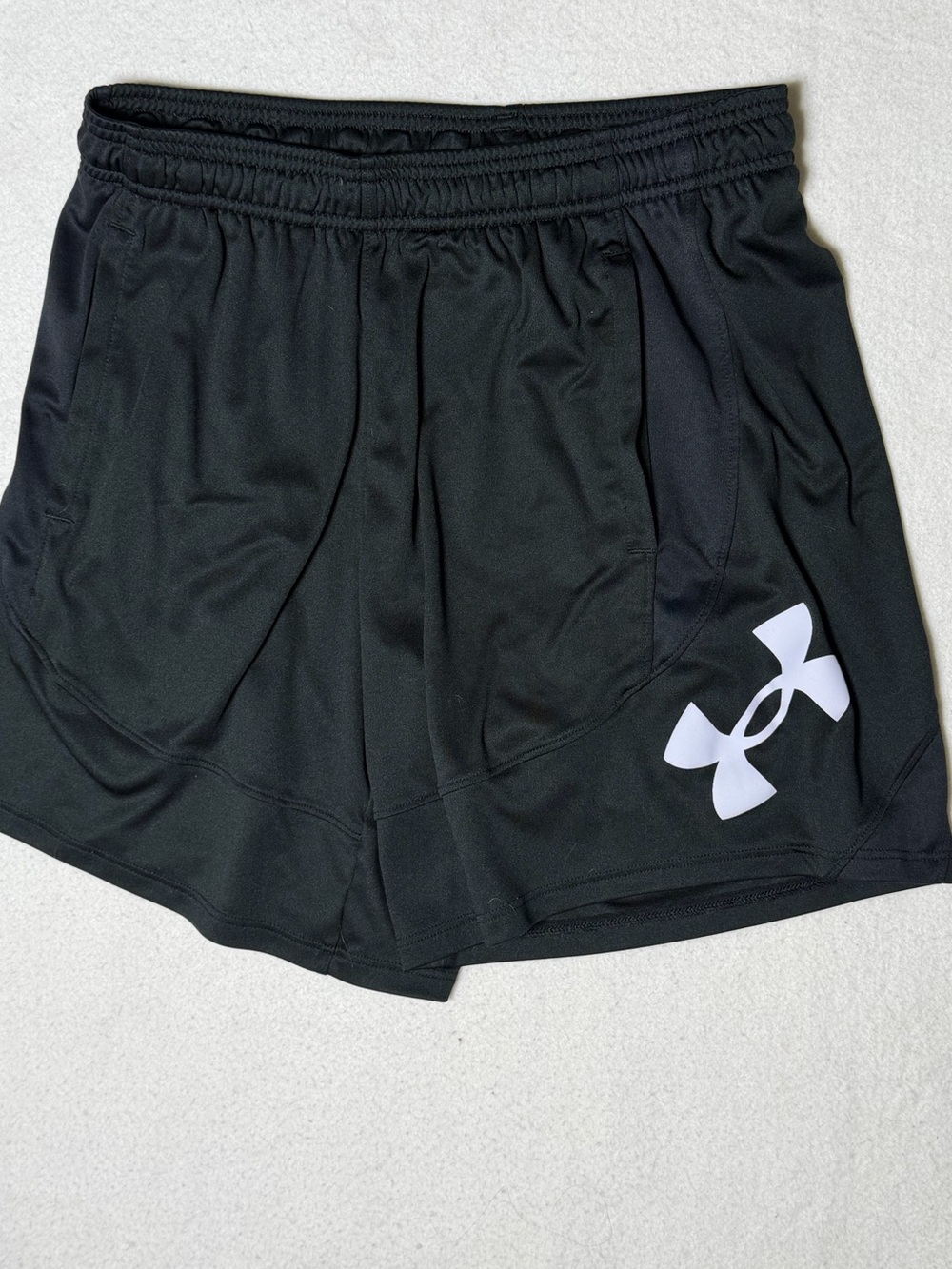 Under Armour Perimeter Athletic Basketball Shorts Black Small